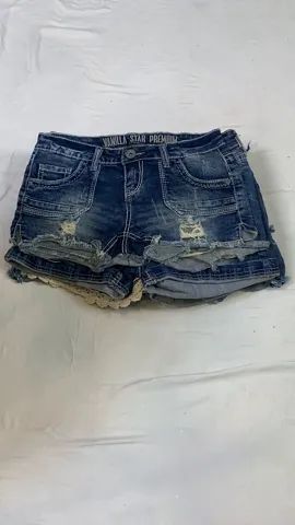 90s Revival Y2K Cutoff Mini Shorts (GRV-10-052)