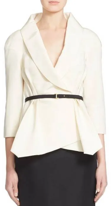 Belted Wrap Blouse