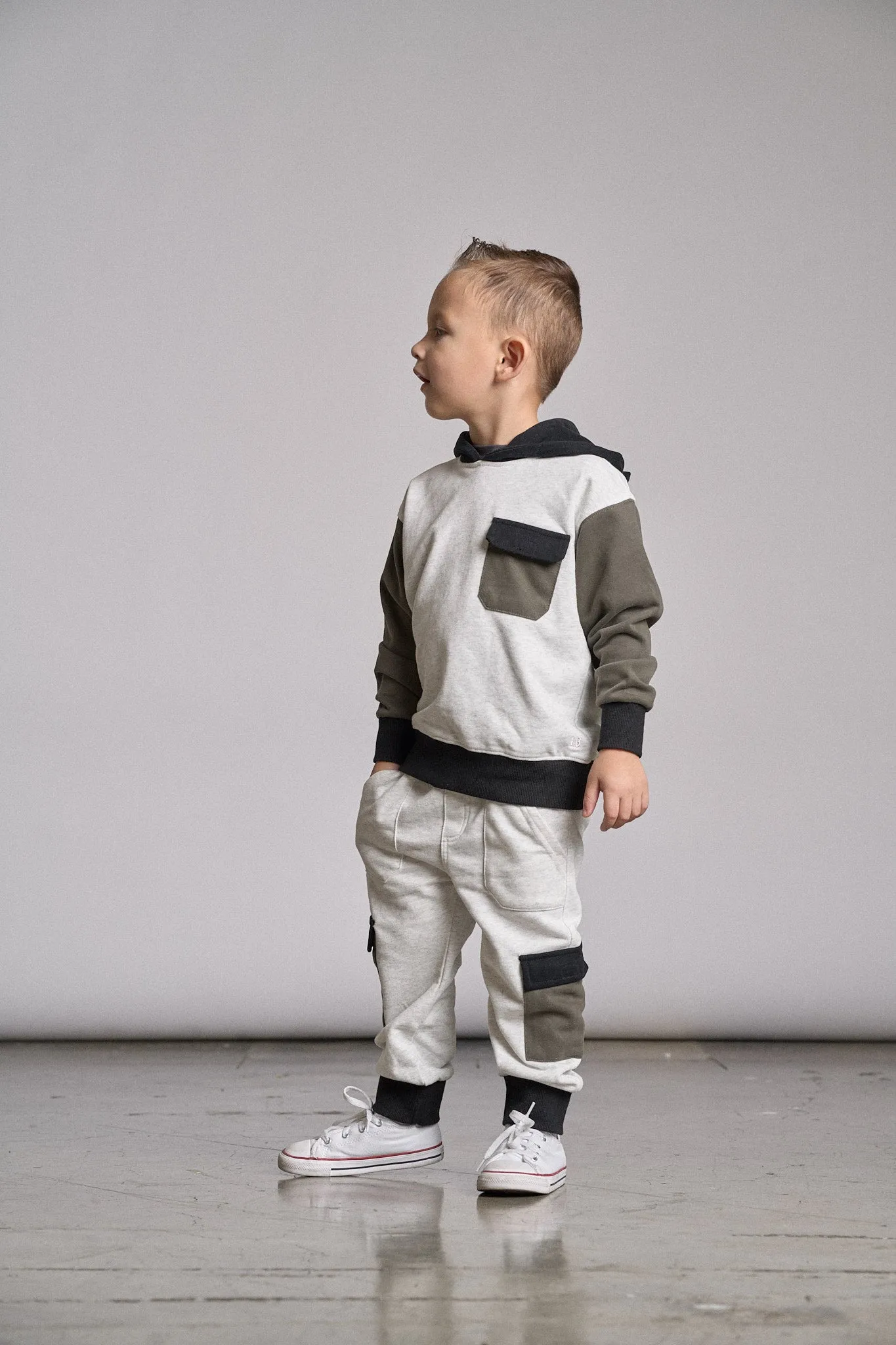 Block Pocket Cargo Jogger