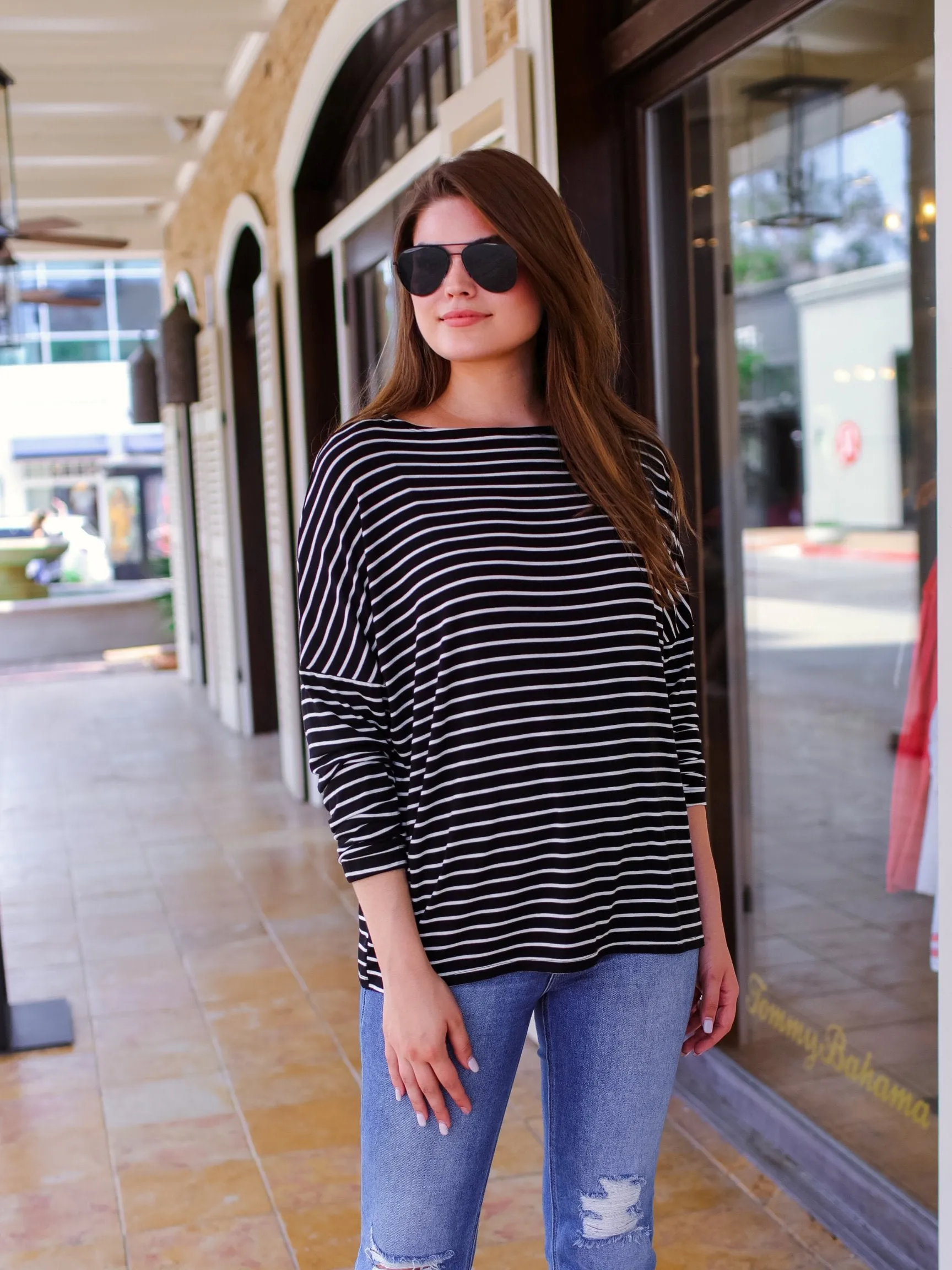 Brooke Boat Neck Top