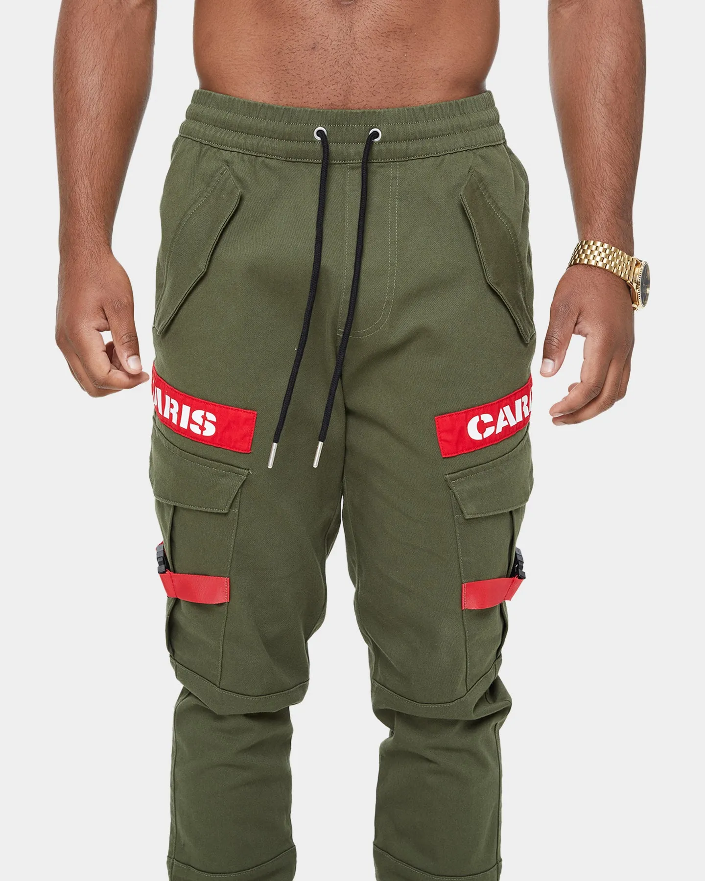 Carré Transition Cargo Joggers Army Green