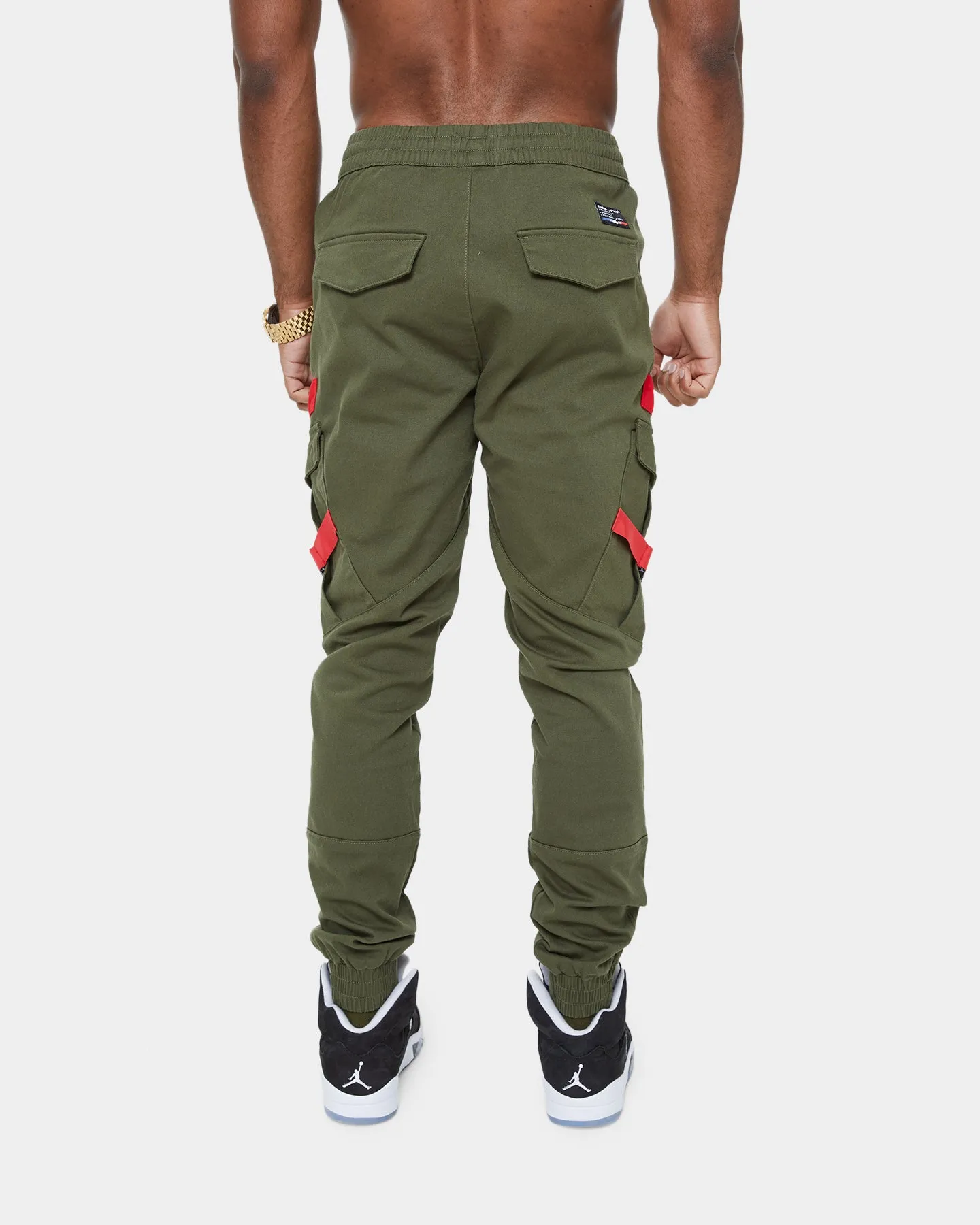 Carré Transition Cargo Joggers Army Green