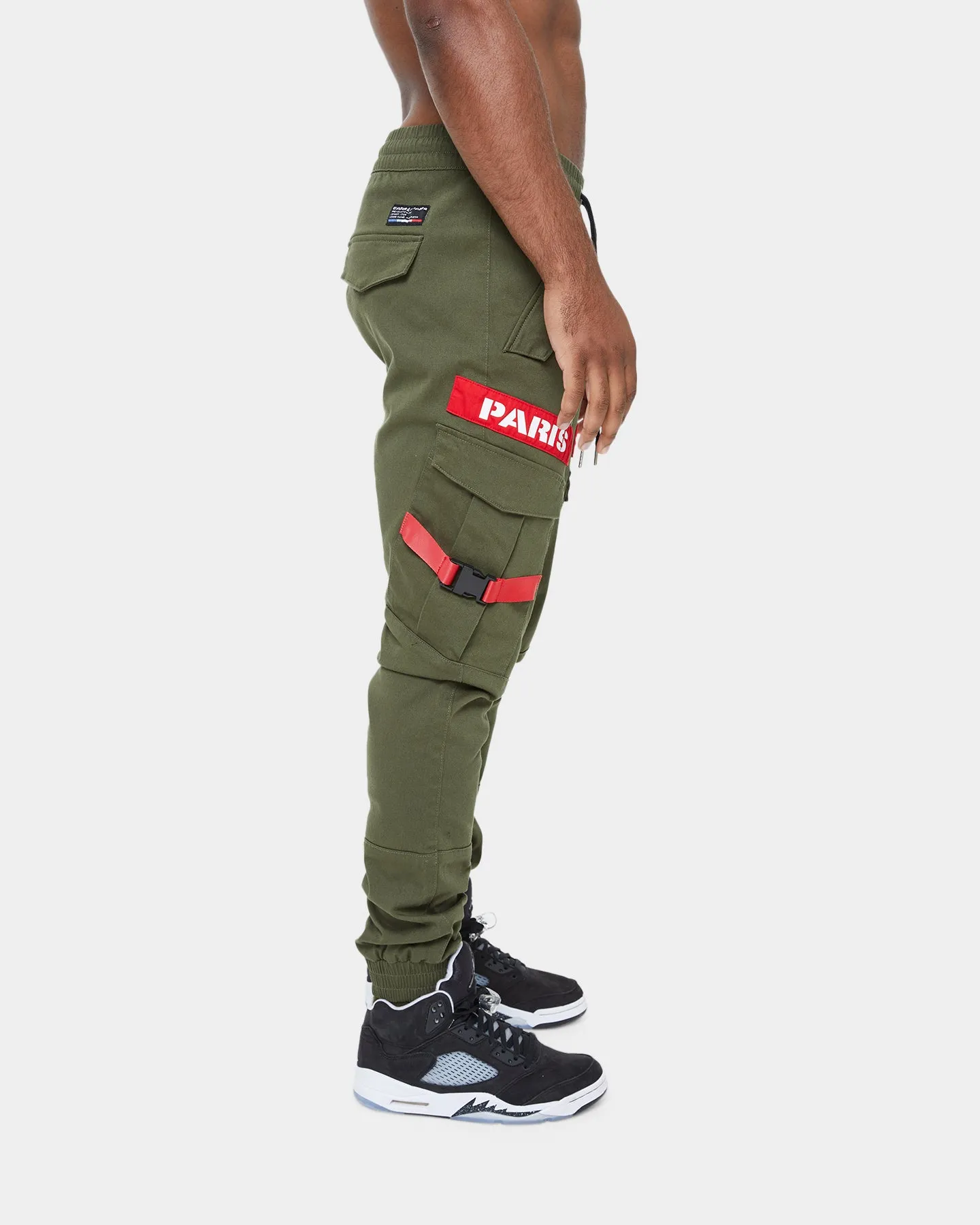 Carré Transition Cargo Joggers Army Green