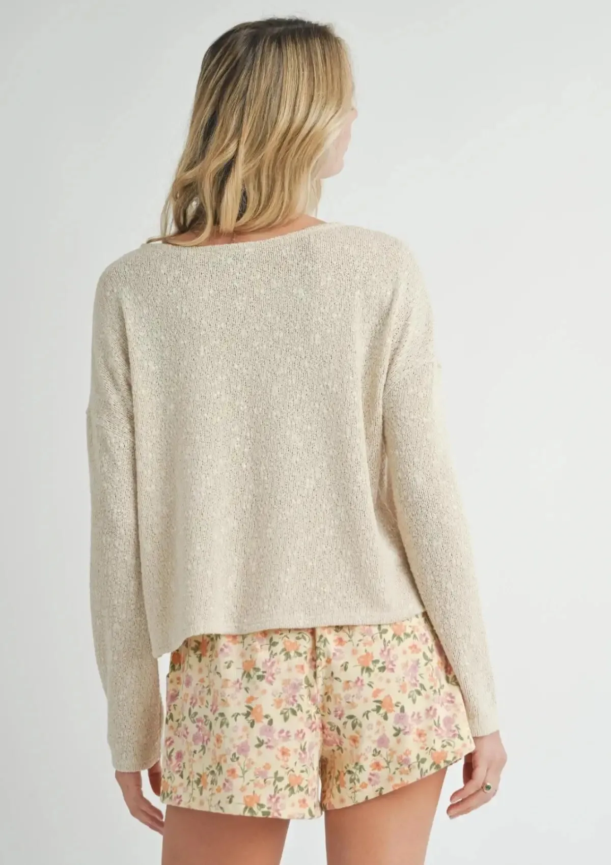 Core Memory Knit Top - Cream