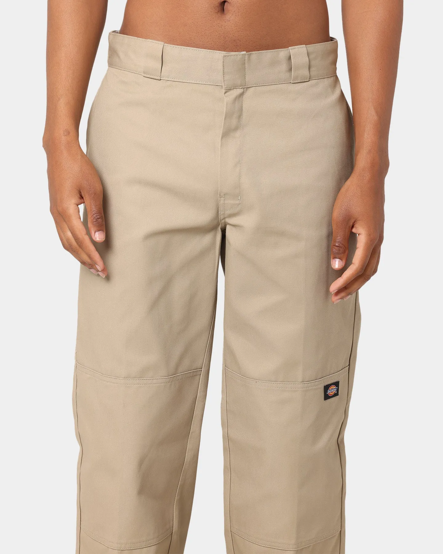 Dickies Loose Double Knee Work Pants Khaki