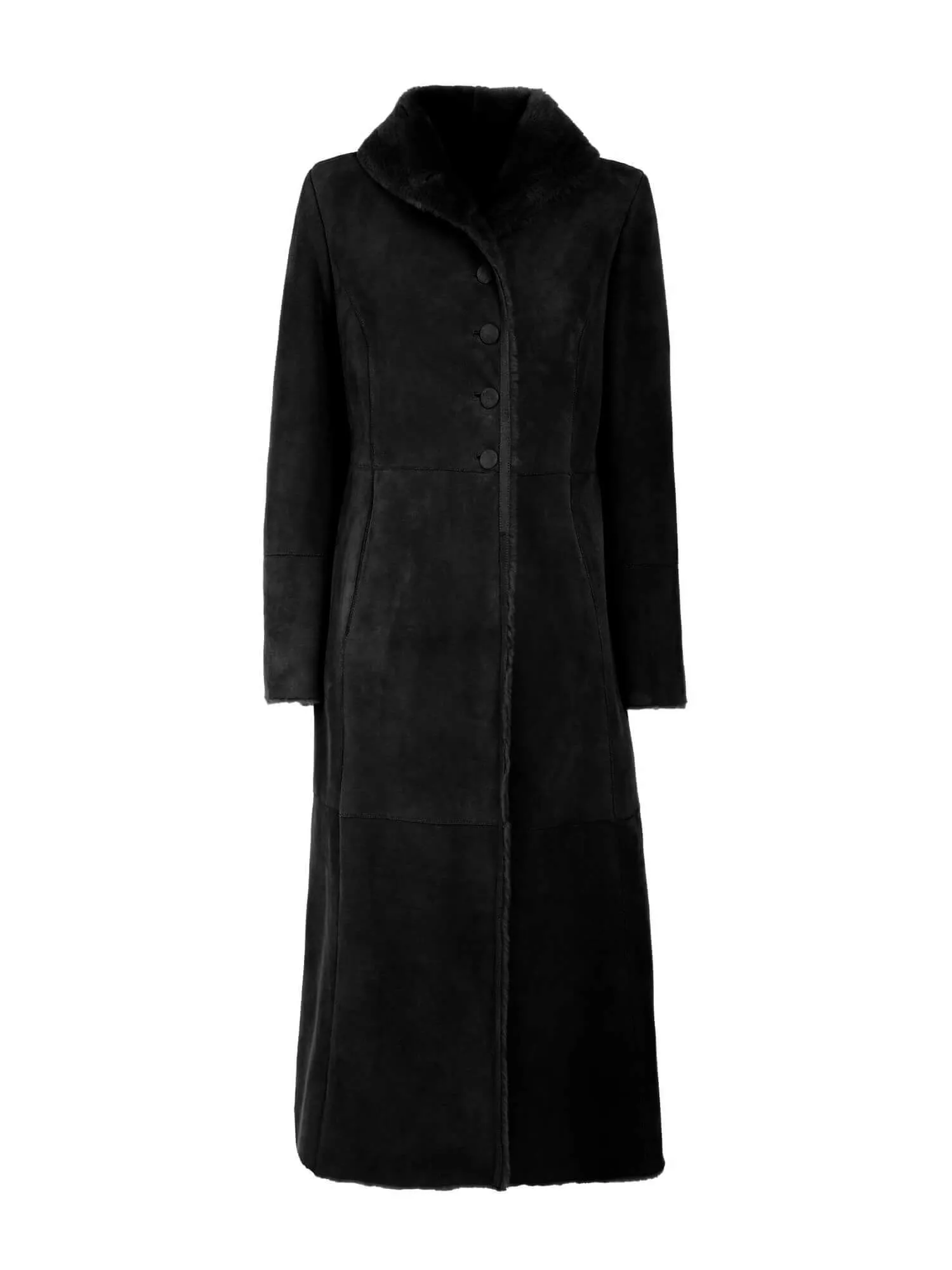 Elisabeth Long Italian Merino Shearling Sheepskin Coat