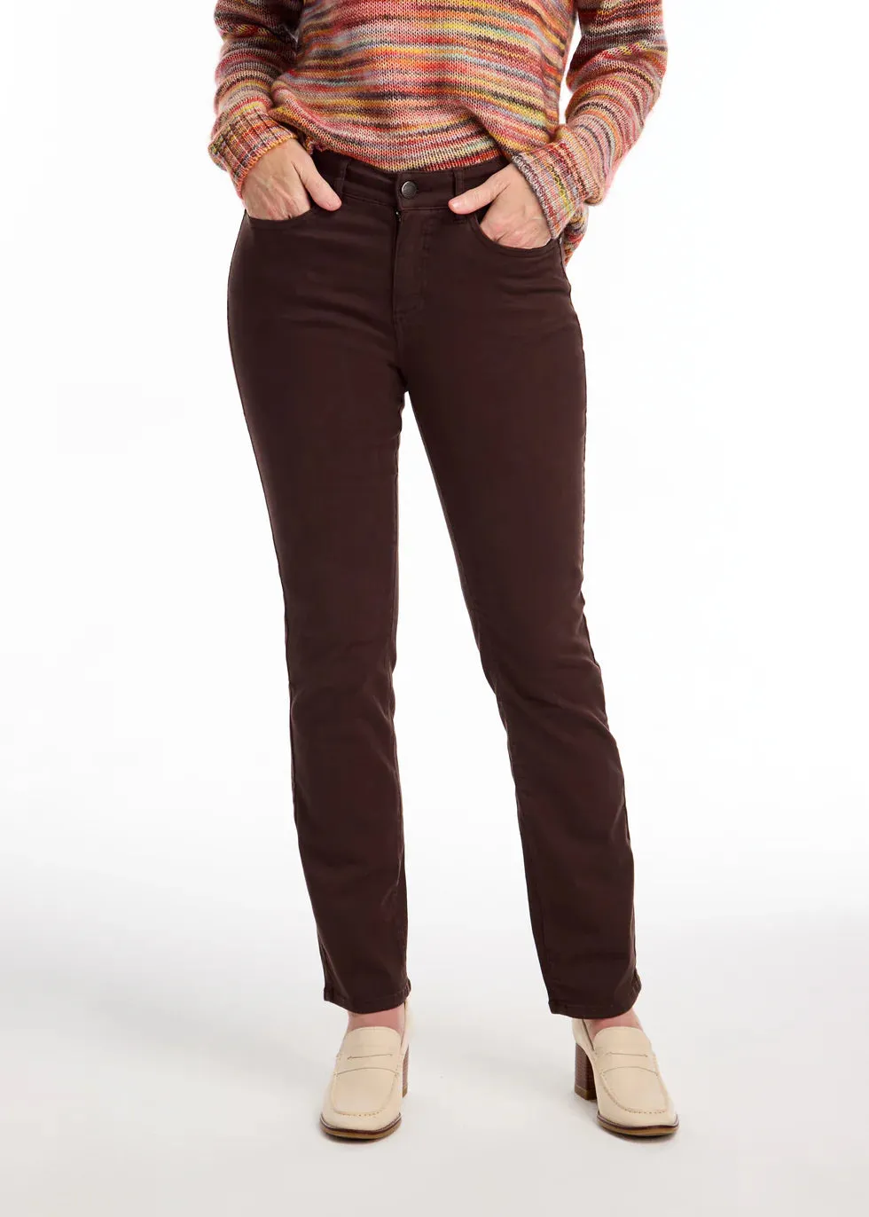 FDJ - CHRISTINA STRAIGHT LEG EURO TWILL