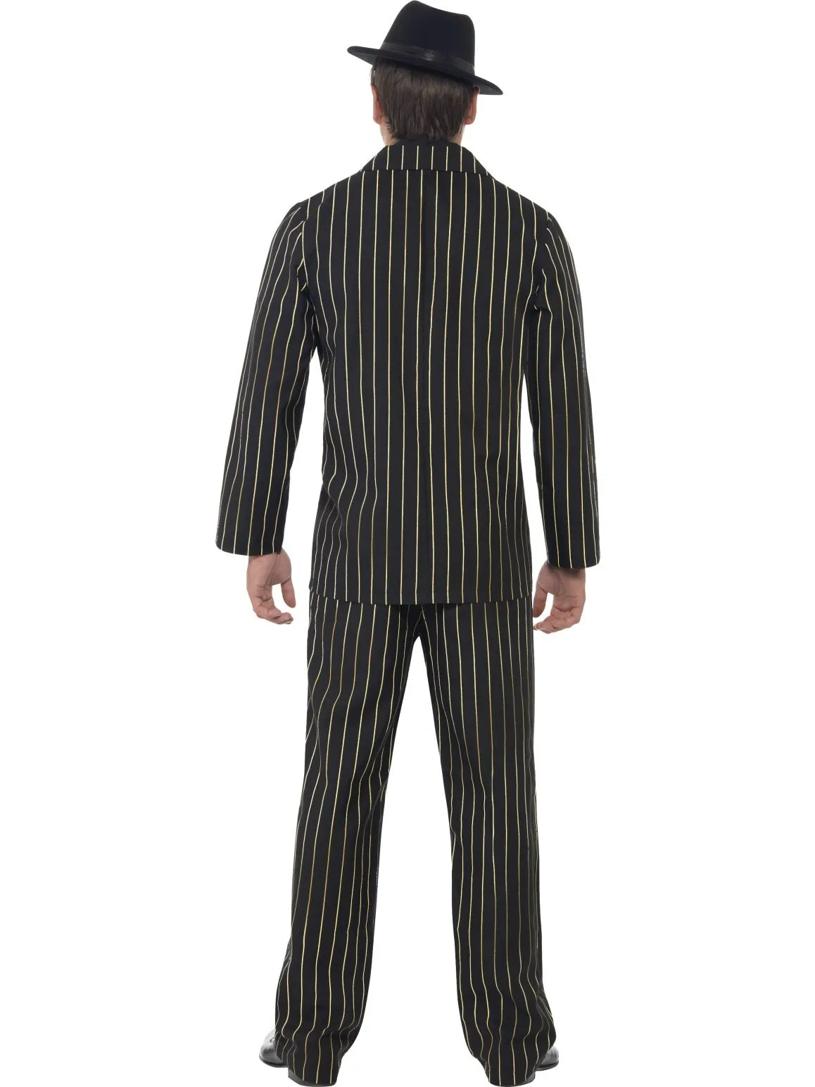 Gold Pinstripe Gangster Costume