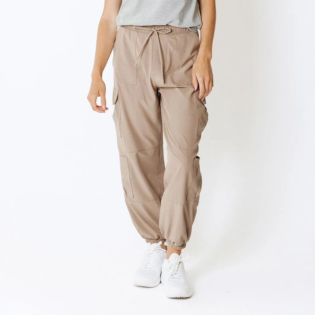 Jetsetter Cargo Joggers, Chestnut