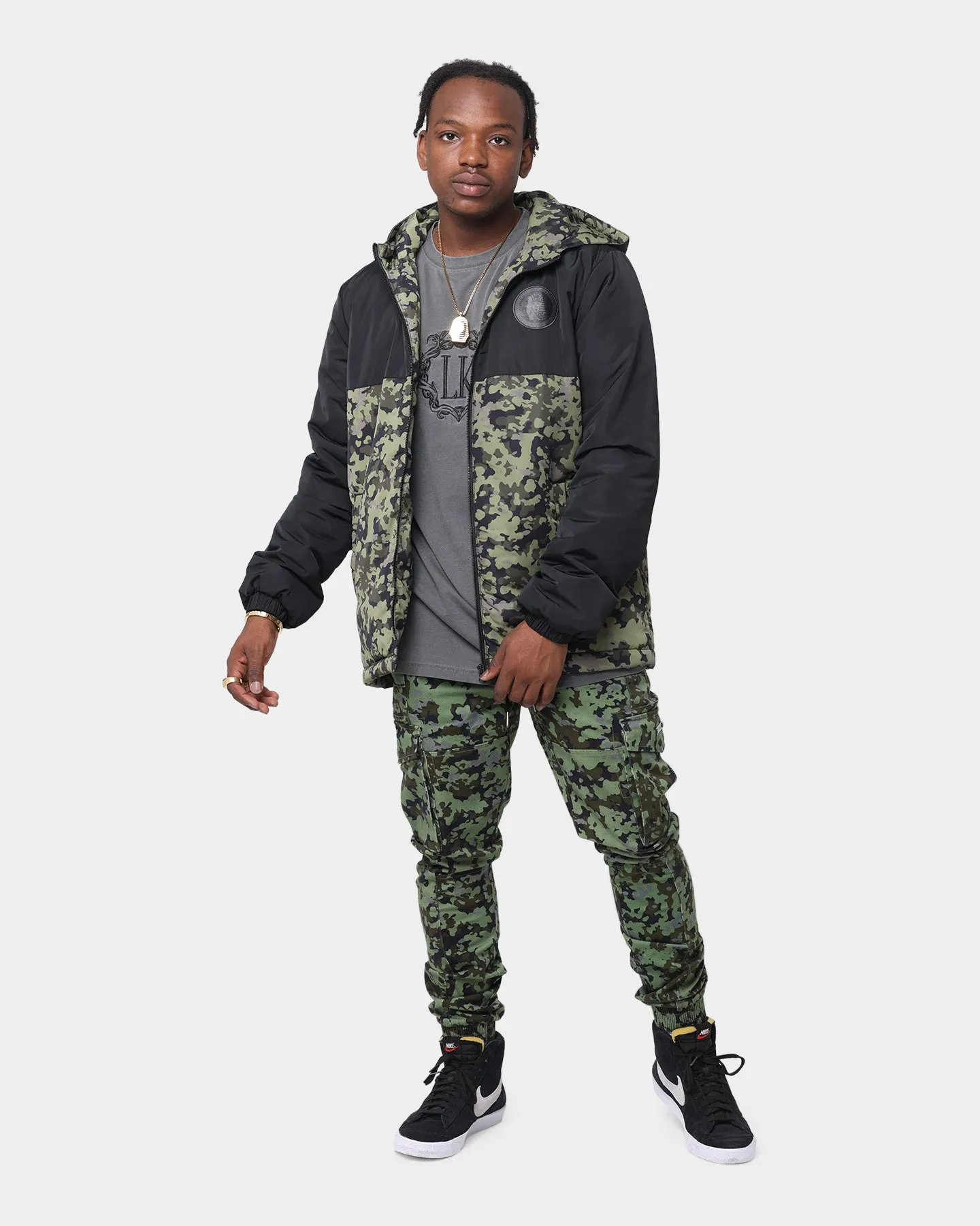 Last Kings Combatant Joggers Camo