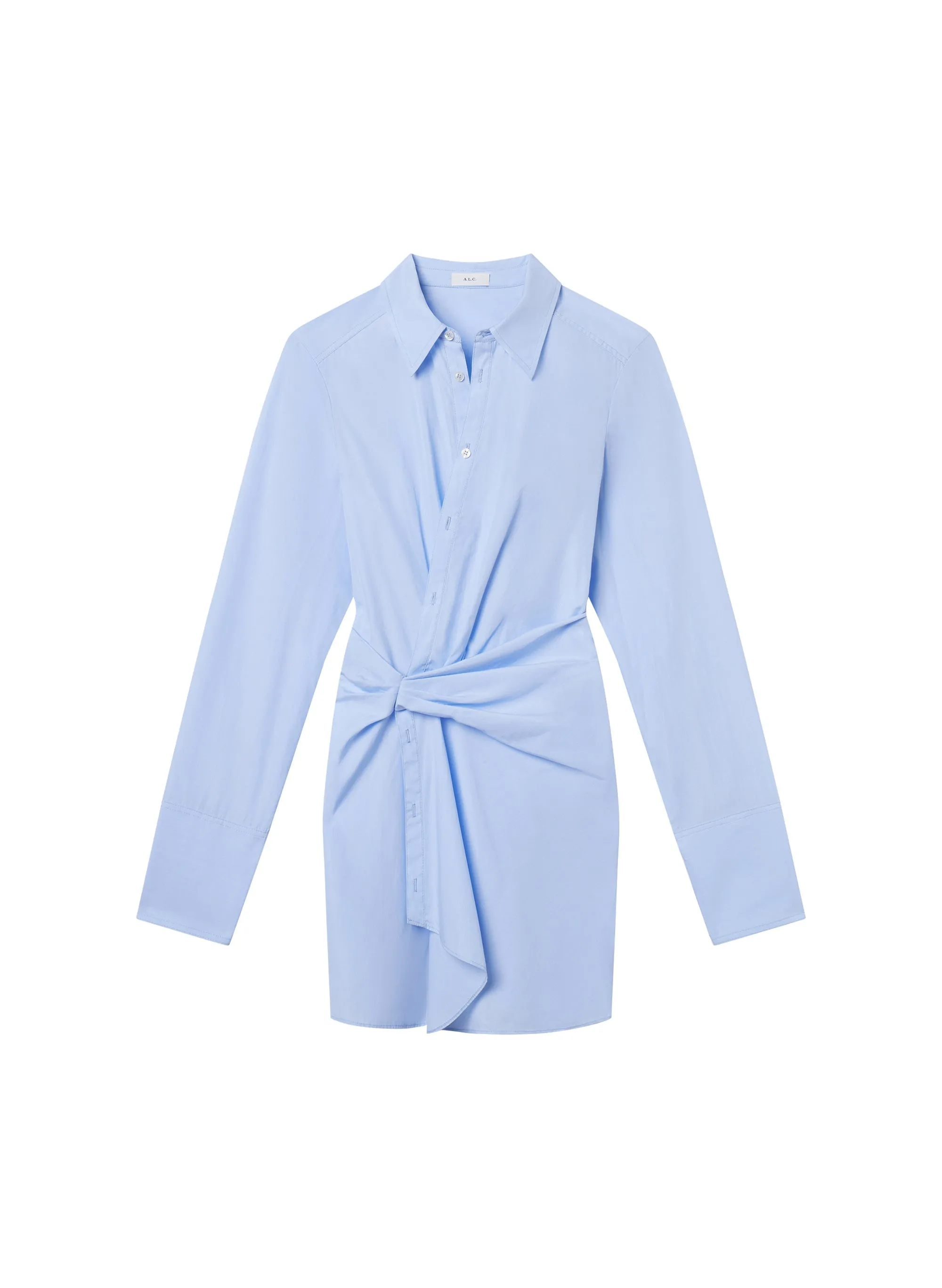 Lydia Cotton Mini Shirtdress