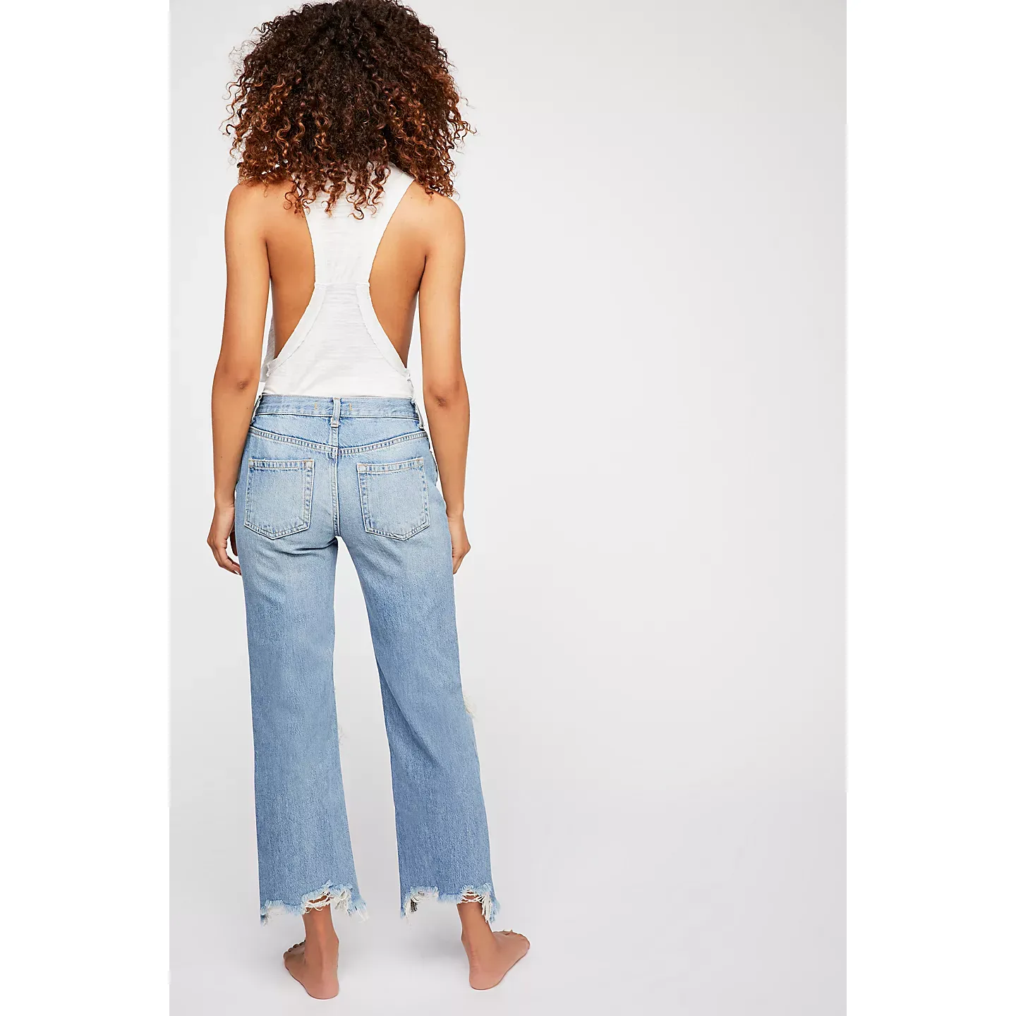 Maggie Mid-Rise Straight Leg Jeans