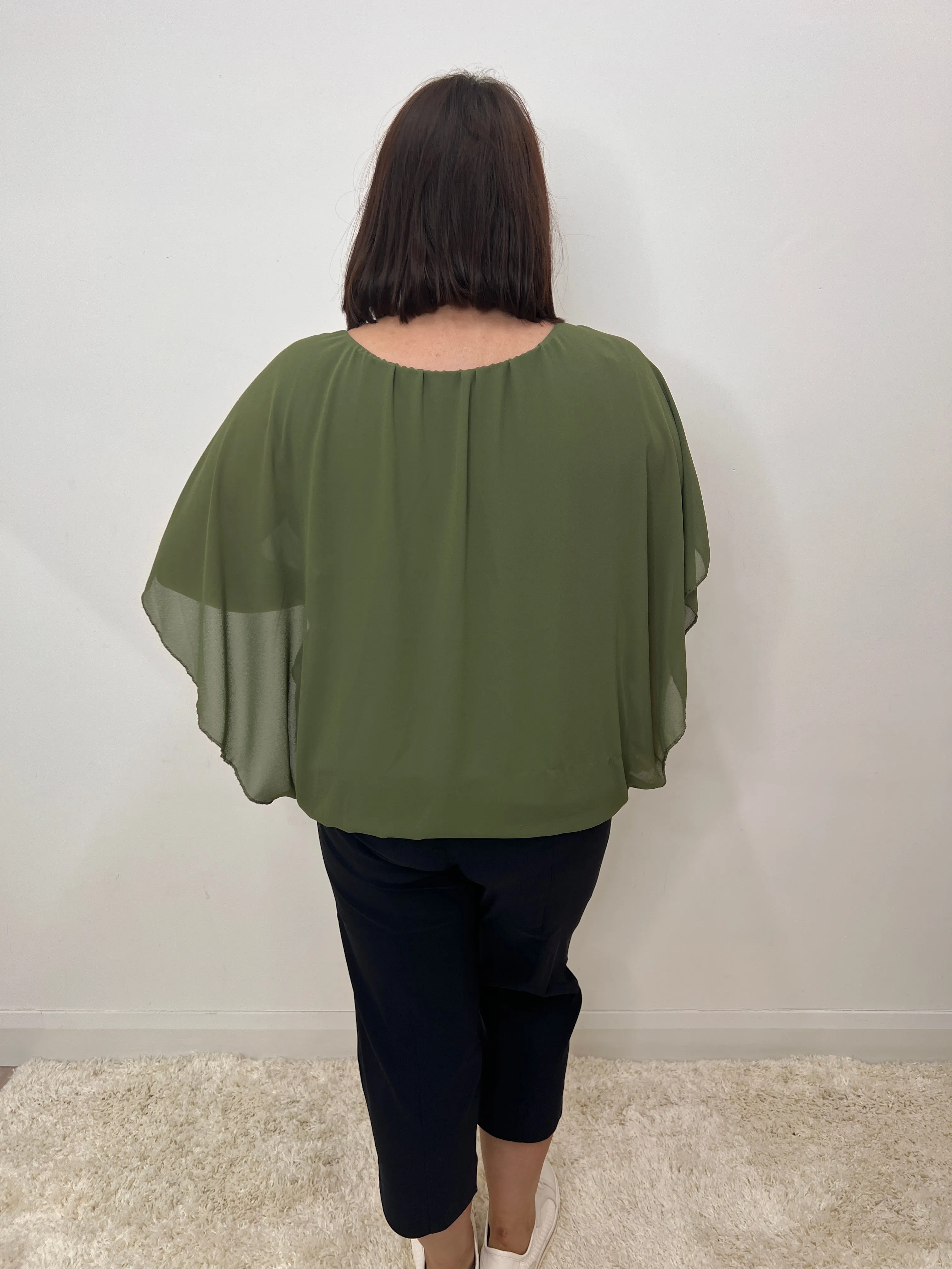 Magic Blouse in Khaki - Size 1