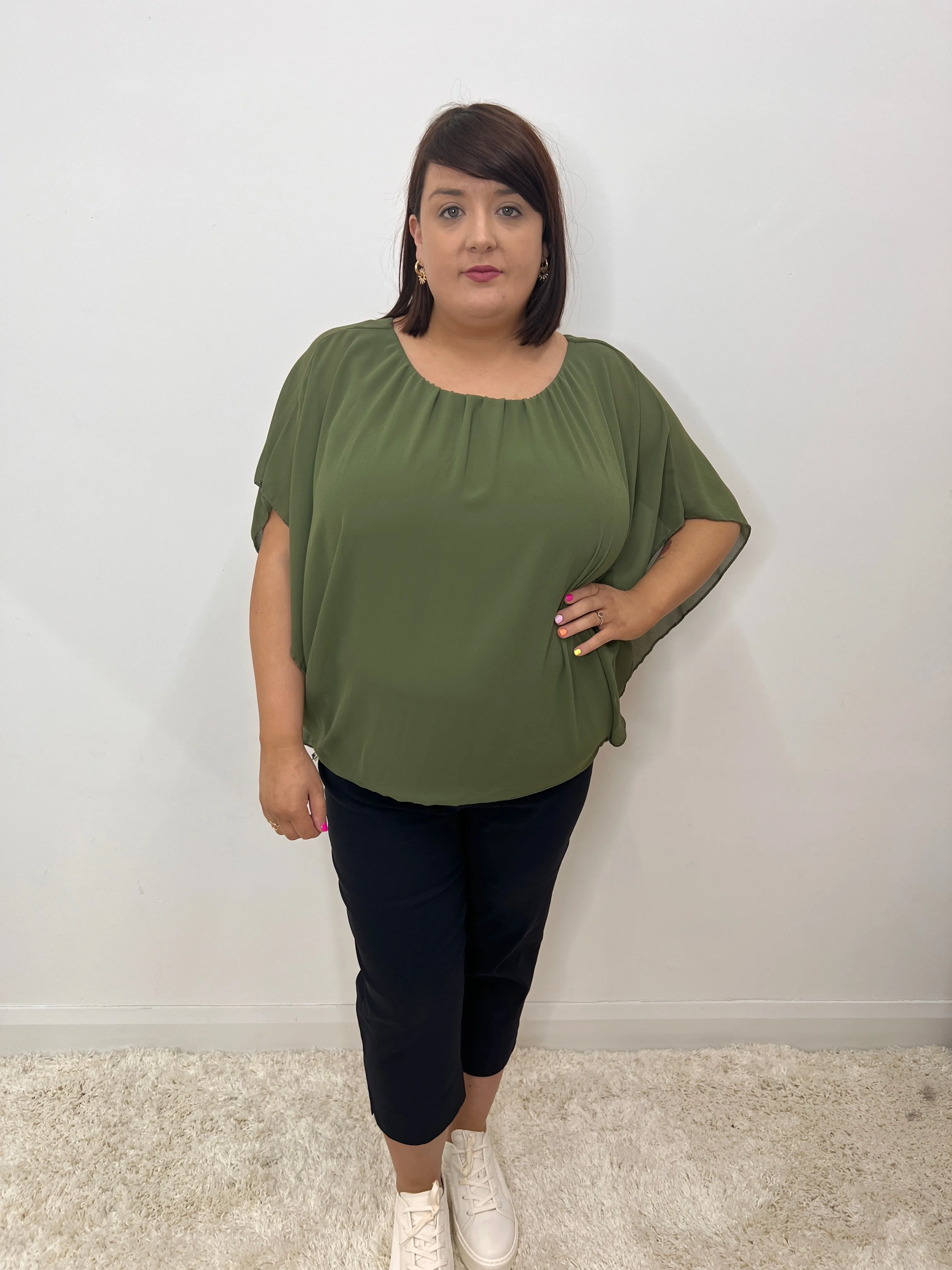 Magic Blouse in Khaki - Size 1