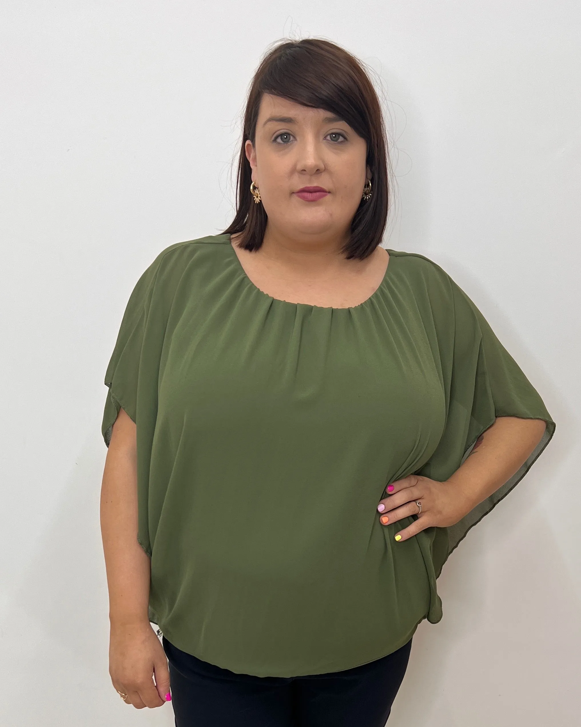 Magic Blouse in Khaki - Size 1