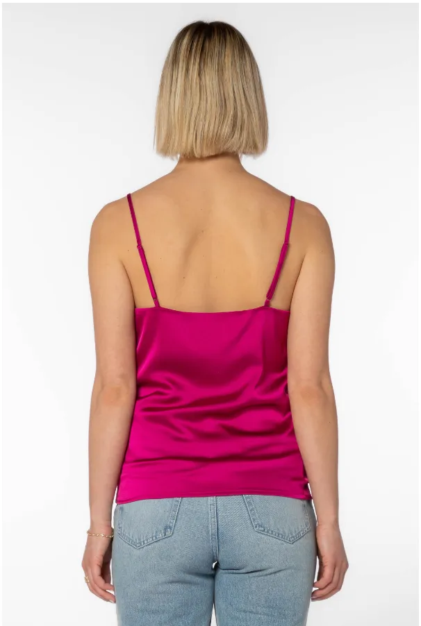 Mindy Satin Tank