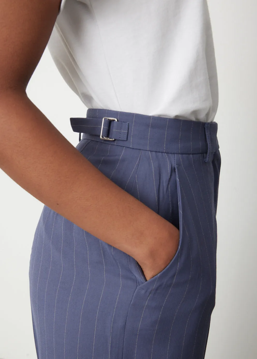 Pasua Fine Pinstripe Trousers