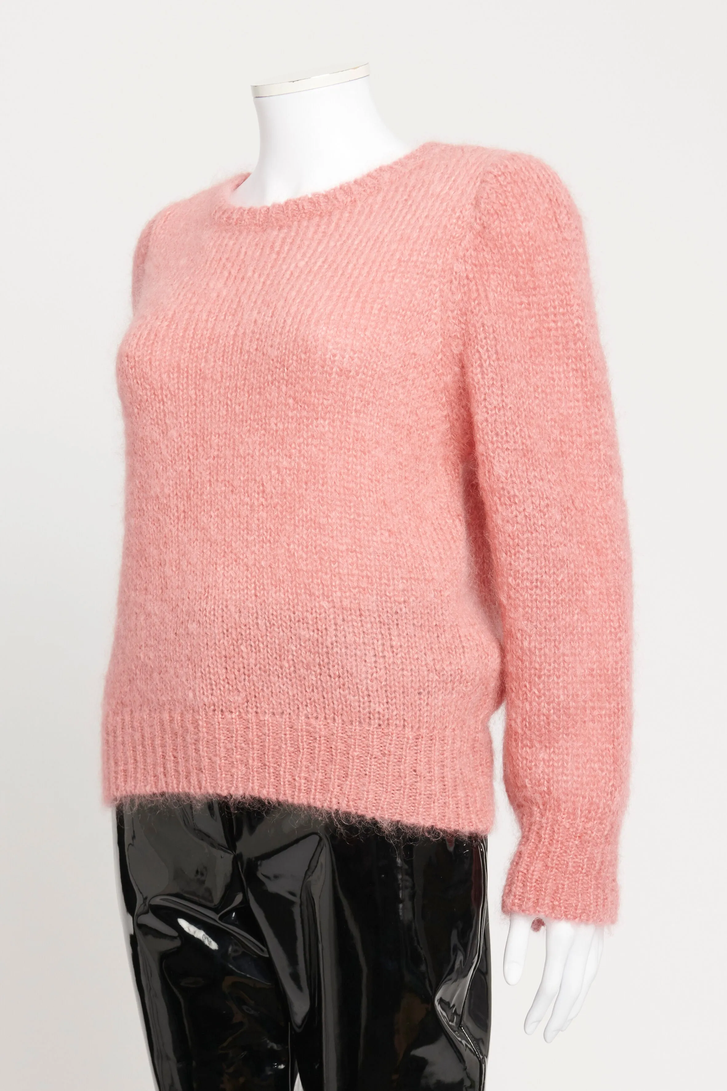 Pink Mohair Blend Preowned Jumper