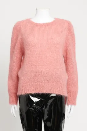 Pink Mohair Blend Preowned Jumper