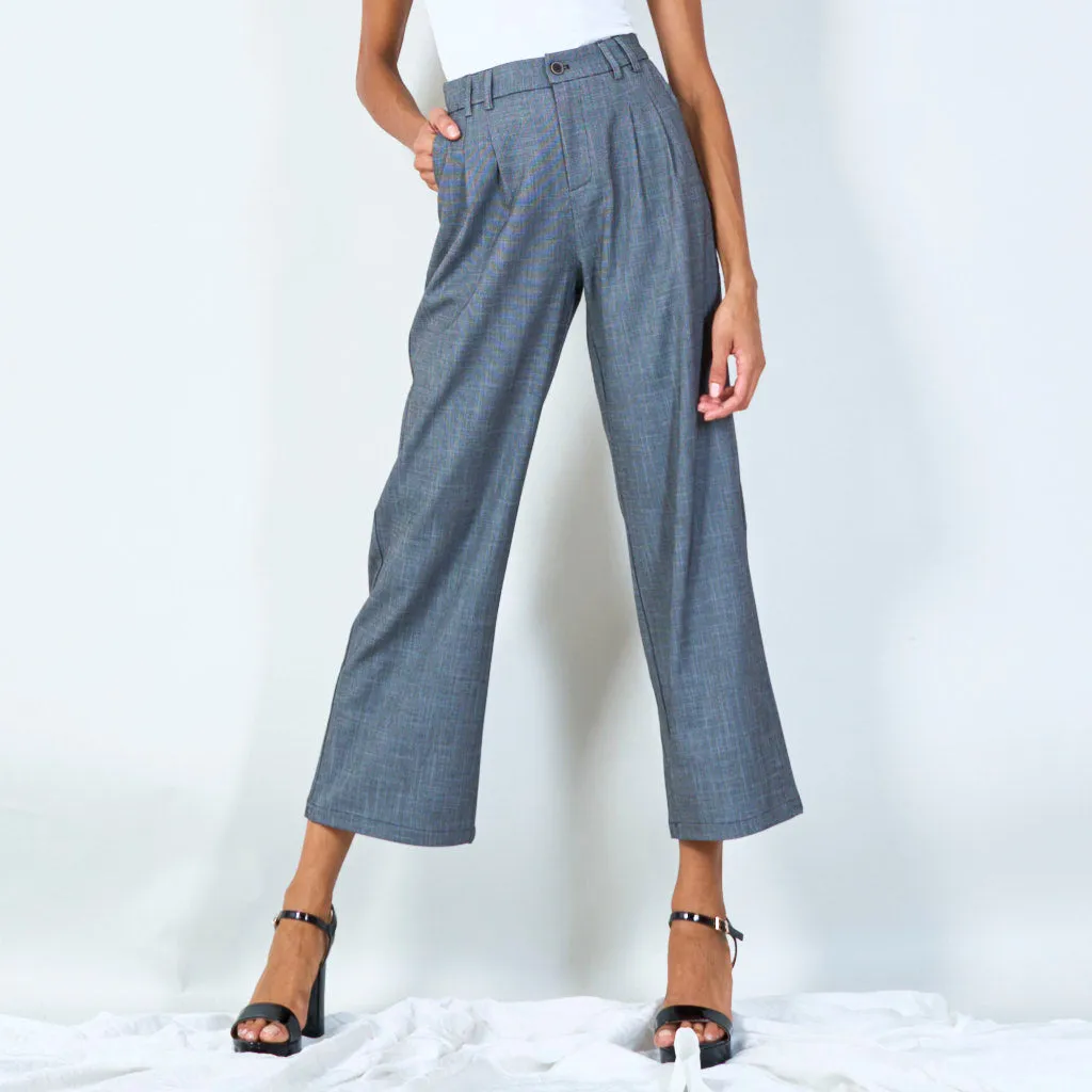 Pinstripe relaxed-fit trousers wholesale