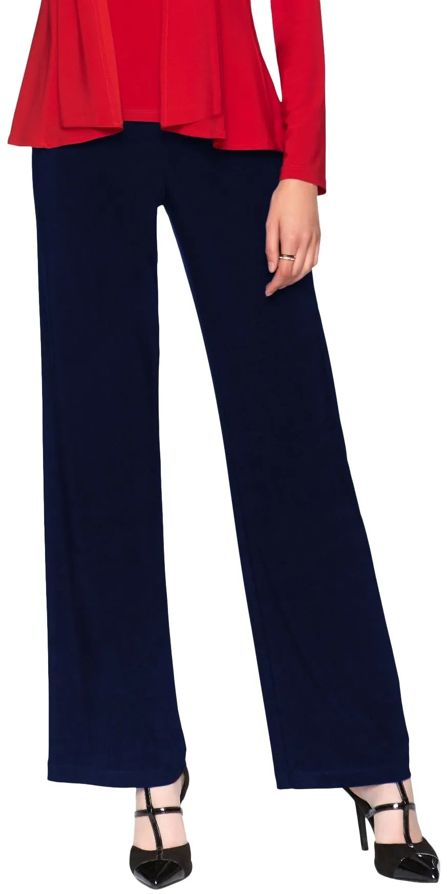 Pull On Straight Leg Pant