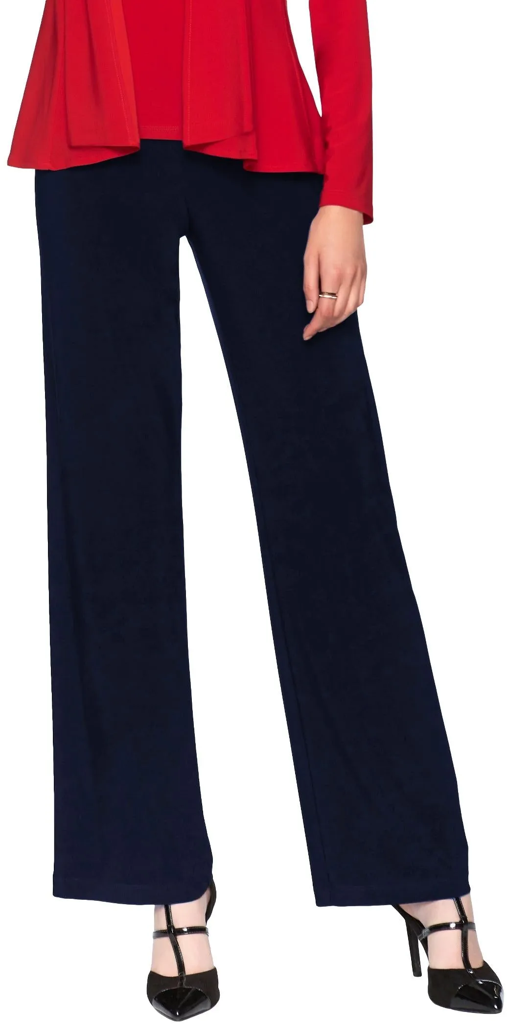 Pull On Straight Leg Pant