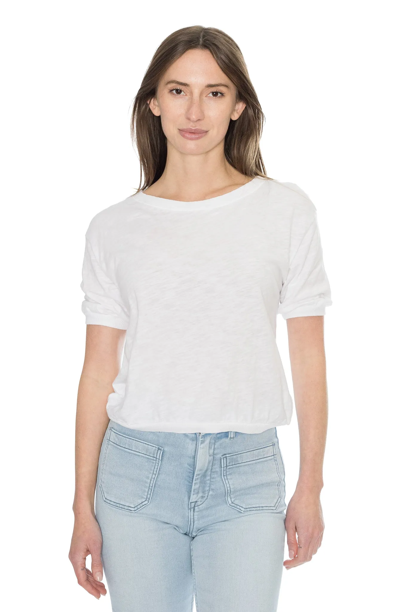 Ribbed Band Tee