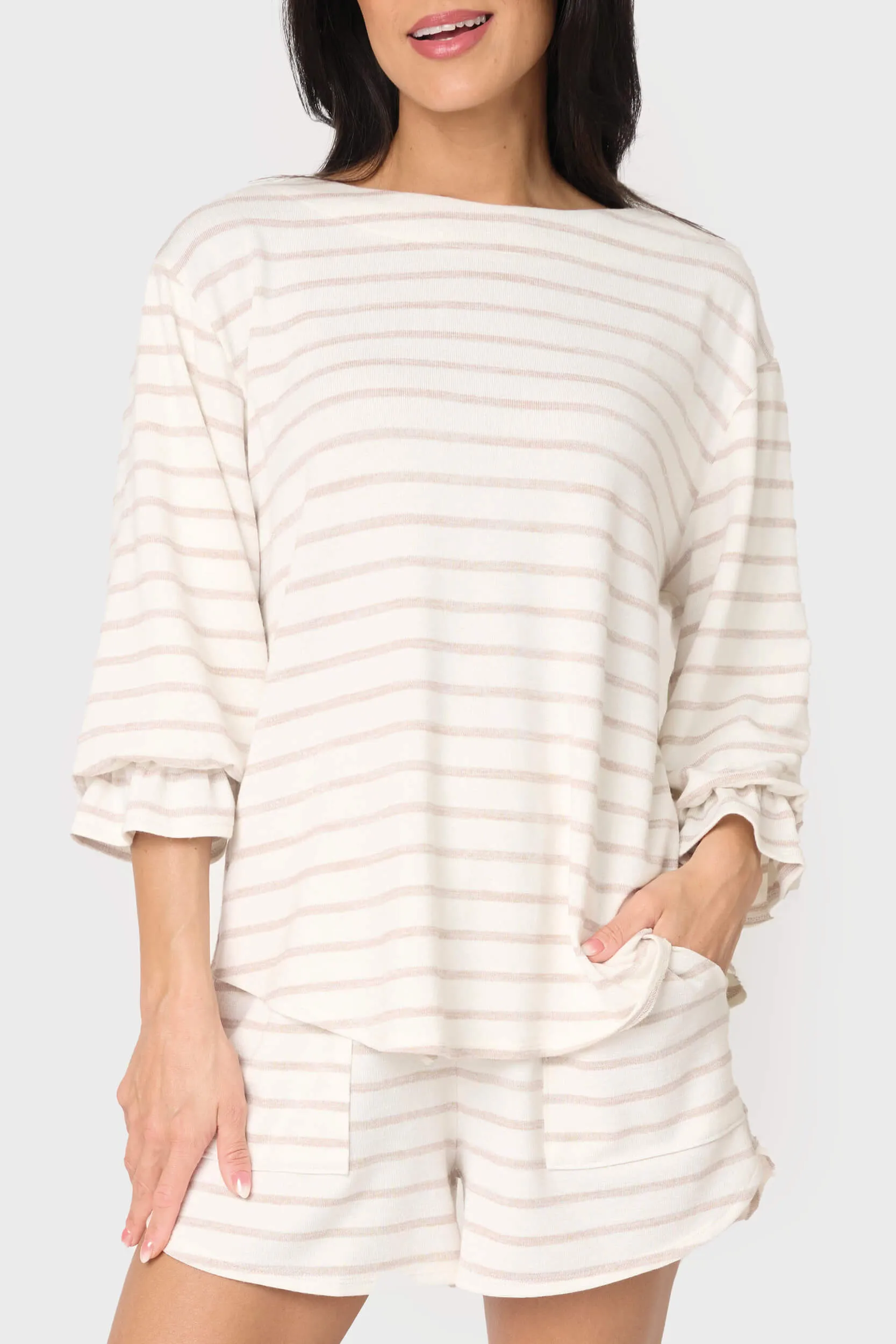 Tatum Boat Neck Top