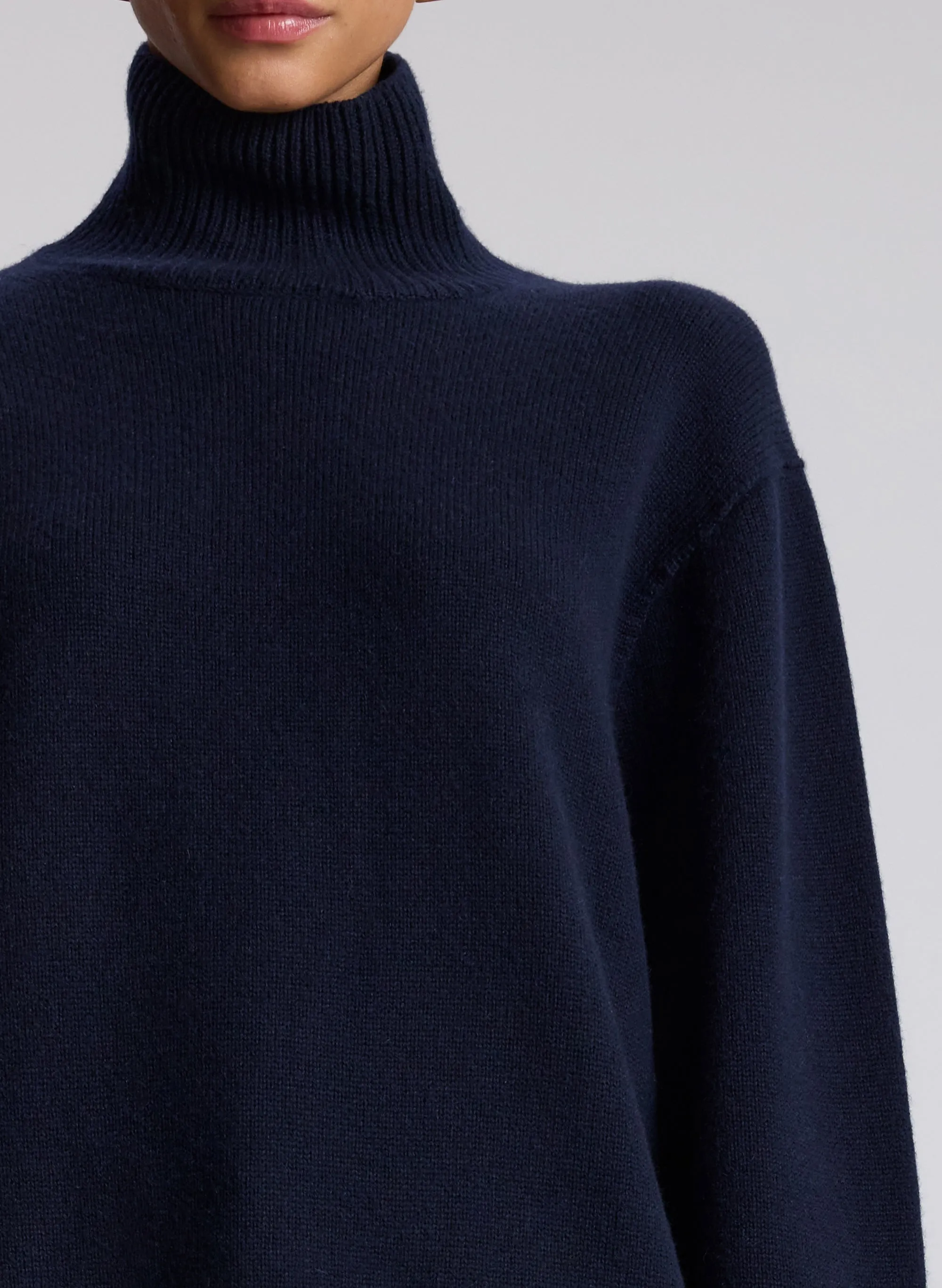 Teddy Cashmere Turtleneck Sweater