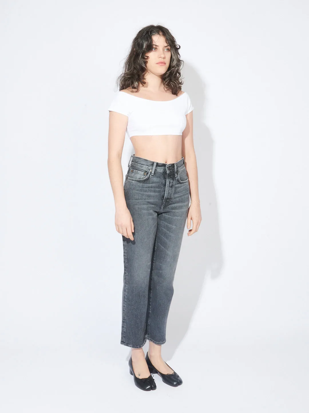 White Salinas Crop Top