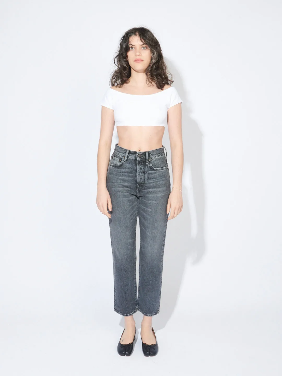 White Salinas Crop Top