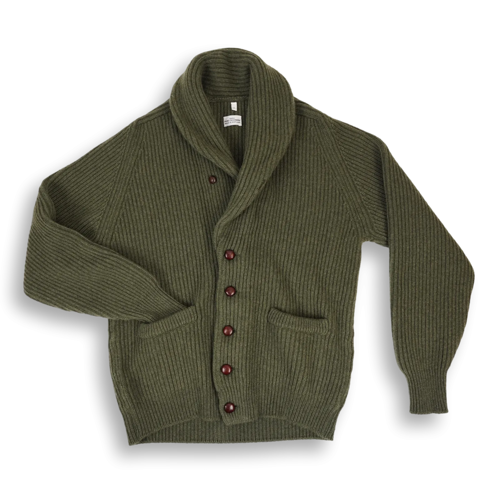 Windsor Shawl Collar Cashmere Cardigan